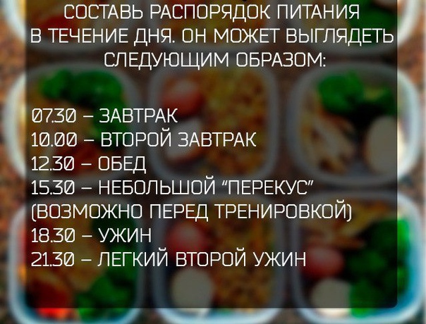 Правила питания, соблюдая которые, можно легко прогрессировать!