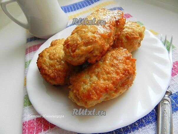 Куриные котлеты с овсяными хлопьями