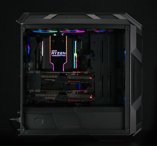 Приготовьтесь к охлаждению Gen 2 AMD Ryzen Threadripper с помощью Wraith Ripper. Wraith Ripper оснащен семью тепловыми трубками, двойной теплоотводной башней и адресным RGB.