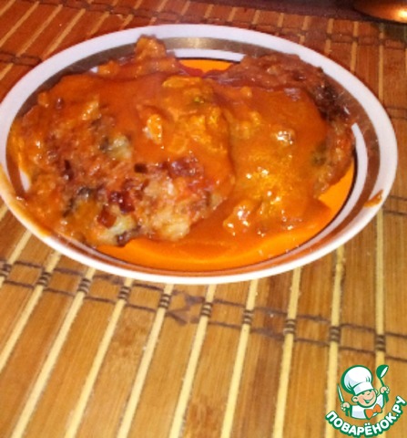 Луковые котлеты с грибами