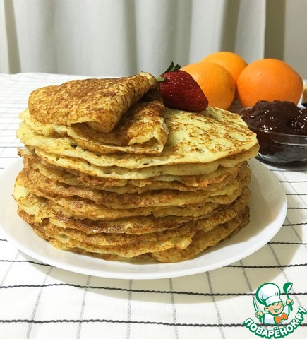 Блины на пшенной каше