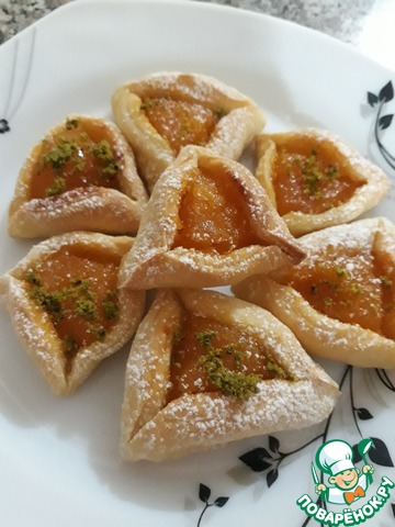 Хоменташен с абрикосовой начинкой