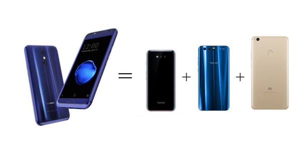 DOOGEE готова к запуску новой модели - комбинации HUAWEI Honor 9 и Honor Magic с восемью с изогнутыми углами