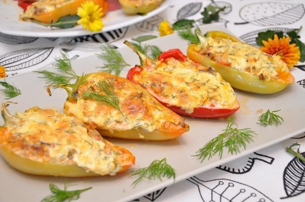 Курица в перце 