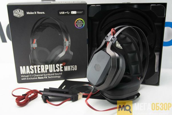 Cooler Master MasterPulse MH750 – хорошо сбалансированные игровые наушники флагманского уровня. Обзор и Золотая Награда от megaobzor.com тому подтверждение!