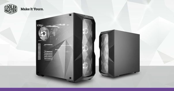 Трехмерный, напоминающий грани алмаза, дизайн панелей. Встречайте MasterBox TD500L.