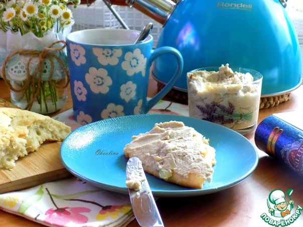 Паштет из печёного баклажана и яиц