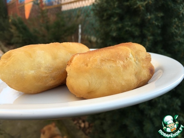 Жареные пирожки с картошкой