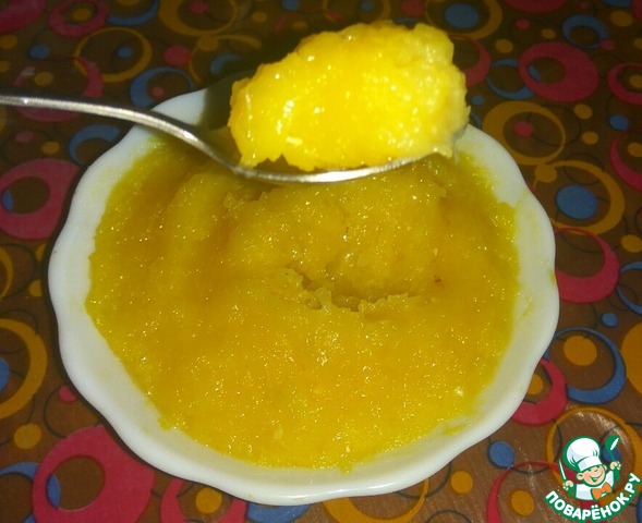 Лимонно-яблочный курд