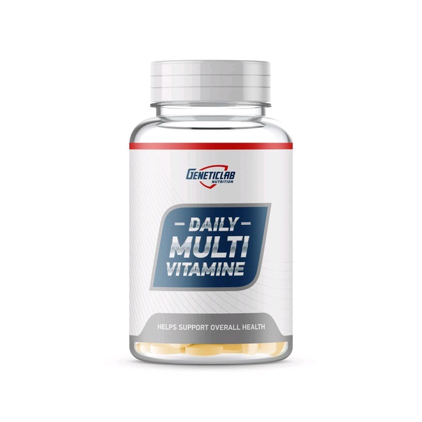 В наличии Витамины Geneticlab DAILY MULTIVITAMINE . Банка 60 таб стоит 300руб 