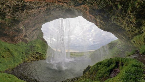 Водопад Селйяландсфосс, Исландия