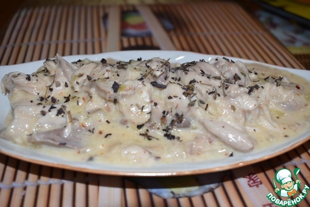 Курица по-черкесски