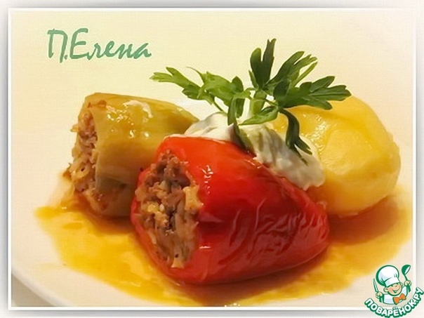 Фаршированные перцы по-болгарски