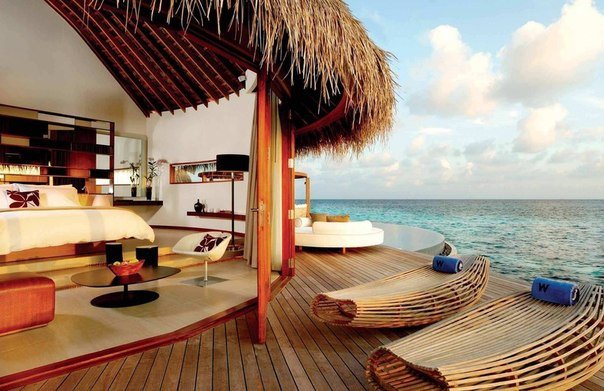 Номер отеля W Retreat &amp;amp; Spa 5, Мале Атоллы, Мальдивы.