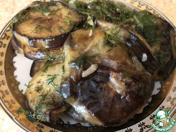 Баклажаны маринованные «Грибочки»