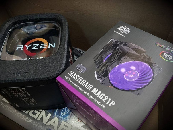 Двойной радиатор, совместим с Ryzen прямо из коробки. Это MA620P и MA621P.