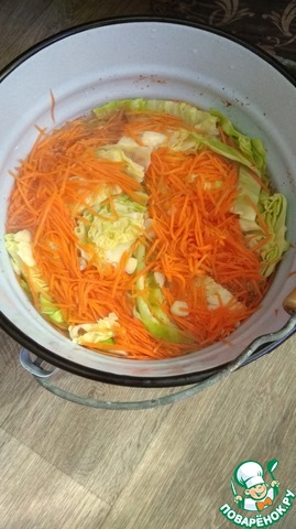 Маринованная капуста быстрая