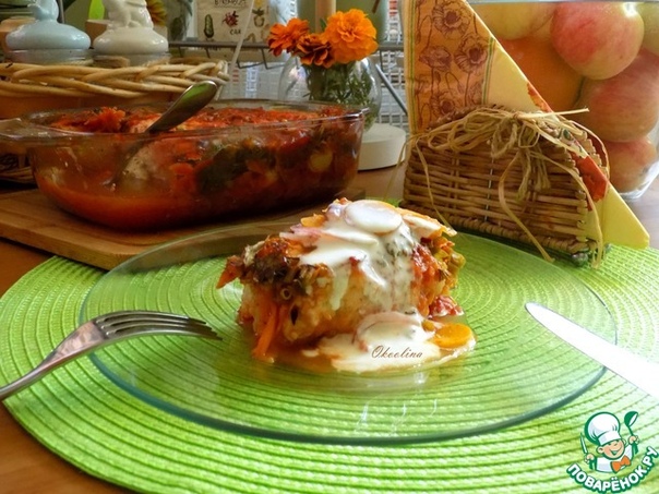 Ленивые голубцы из цветной капусты