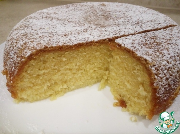 Кекс на кефире в мультиварке