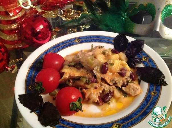 Индейка в горшочке 