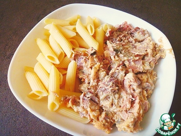 Свинина с грибами 