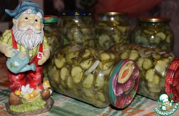 Огуречный салат 