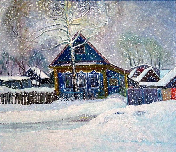 Ну, зима!.. Сугробит, стужит, 