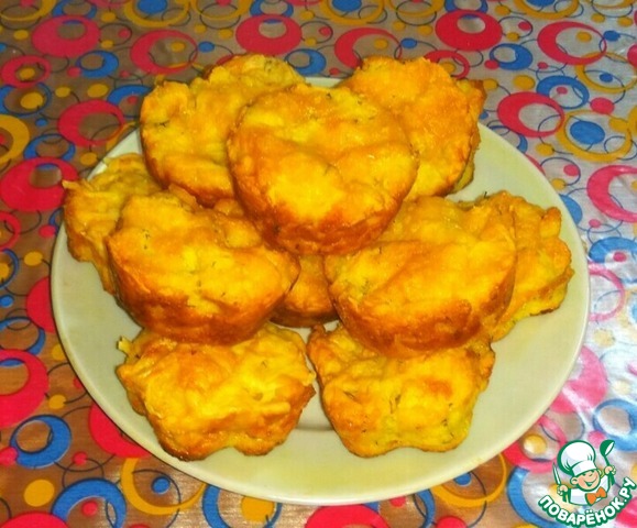 Сырные мини-пироги из хлеба