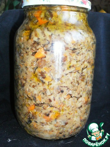 Икра из грибов