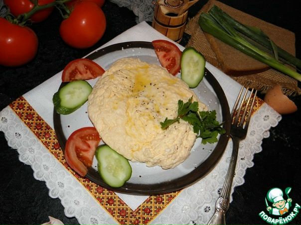 Яичница в кипятке 