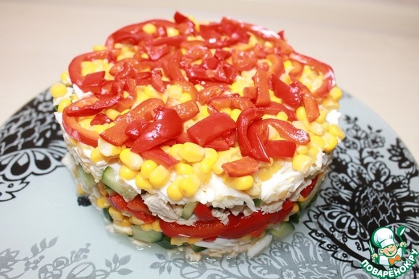 Яркий салат