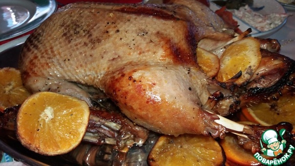 Утка с апельсинами