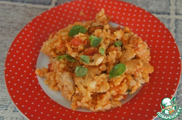 Юветси с курицей