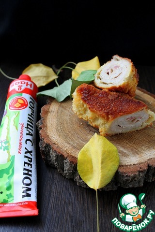 Шницель из свинины по-карагеоргиевски
