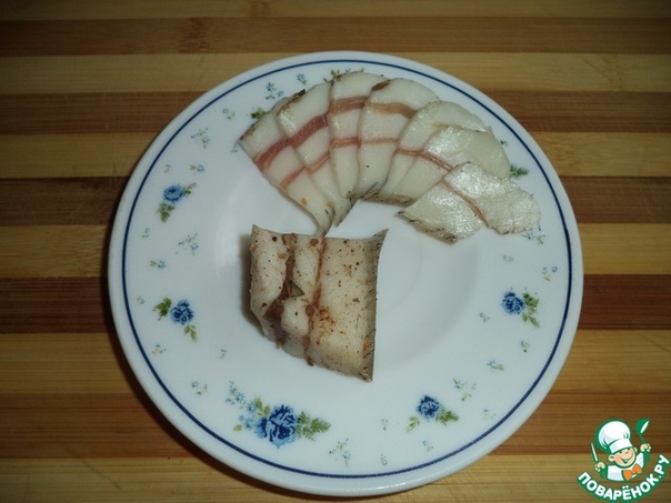 Сало соленое без рассола