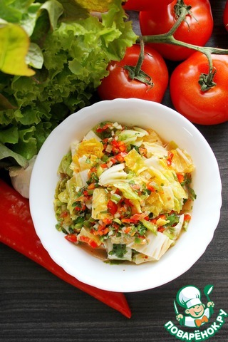 Маринованная пекинская капуста