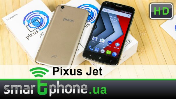 Видеообзор смартфона Pixus Jet от портала Smartphone.ua!