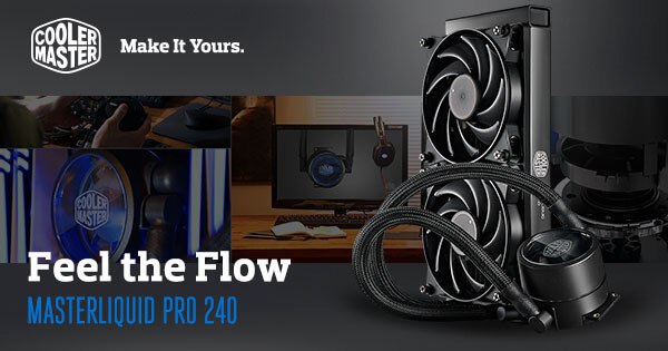 MasterLiquid Pro 240 и 120 это превосходная система жидкостного охлаждения. И отличается от других систем водяного охлаждения повышенной надежностью, оригинальным дизайном и конструкцией. 