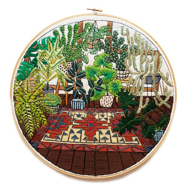 Artist Sarah K. Benning
