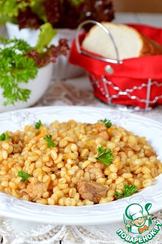 Перловка с мясом 