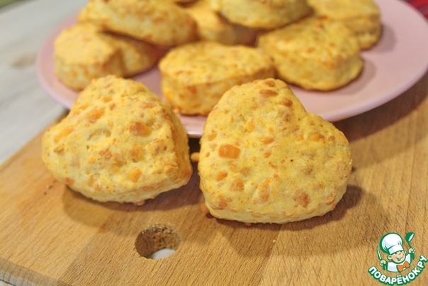 Сырные булочки сконы