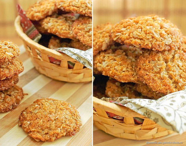 Овсяное печенье без муки, яиц и масла
