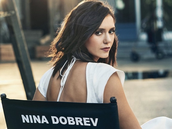 Голливудская дива Нина Добрев в новой фотосессии для журнала CBS Watch.