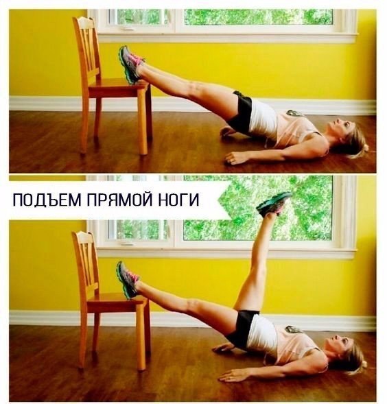 Комплексная тренировка со стулом