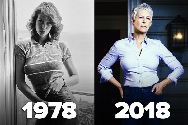 Великолепная Джейми Ли Кёртис 40 лет спустя! А вы уже посмотрели новый «Хэллоуин» 