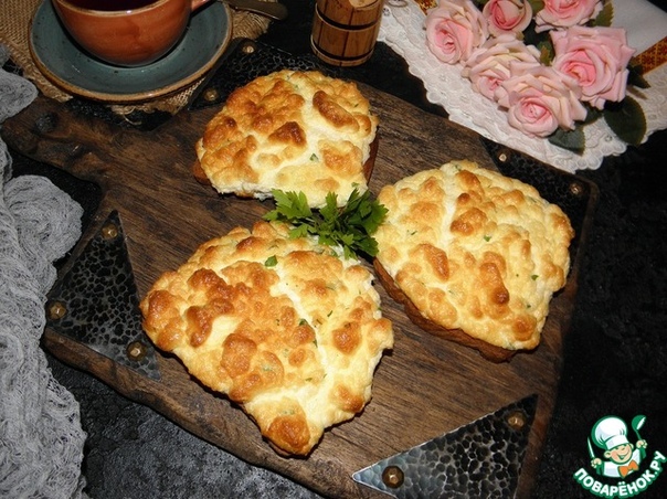 Тосты с яйцами 