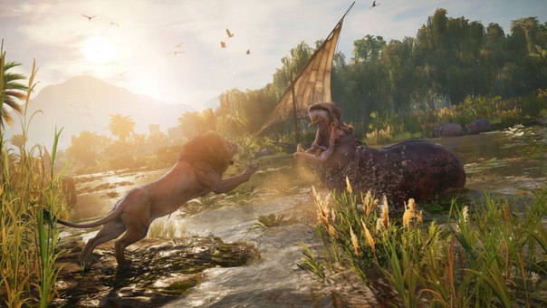 Глава разработчиков Assassin’s Creed Origins Ашраф Исмаил (Ashraf Ismail) сообщил, что в игре можно будет приручать разнообразных животных, в том числе, крокодилов. 