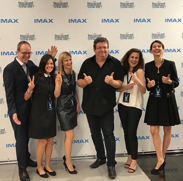 Сегодня, 1 августа в зале IMAX Laser кинотеатра «Формула кино на Кутузовском» состоялось специальное мероприятие, посвященное выходу первой части сериала Marvel «Сверхлюди» в кинотеатрах IMAX по всей России. 