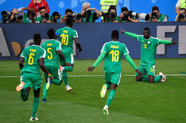 Сборная Сенегала обыграла Польшу #WorldCup #Russia2018 #ЧМ2018 #Ф2018 