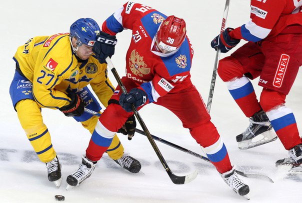 Сборная Россия обыграла Швецию на Кубке Первого канала 